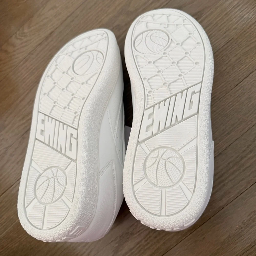 NWT Patrick Ewing 33 Rebound Low Top White Sneakers Men Size 10